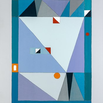 Jerzy Nowosielski - Abstrakcja 1997, 92X70cm