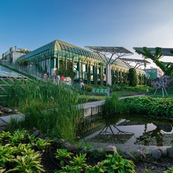 Warsaw University Library Garden