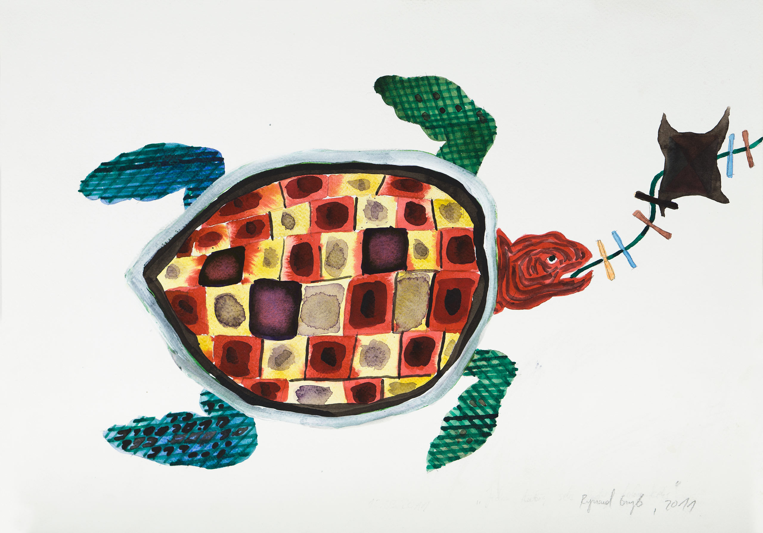 Ryszard Grzyb - Bez Tytułu 2011 37, 5X52 4Cm